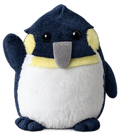 ぺろりのペンギンキャラクター